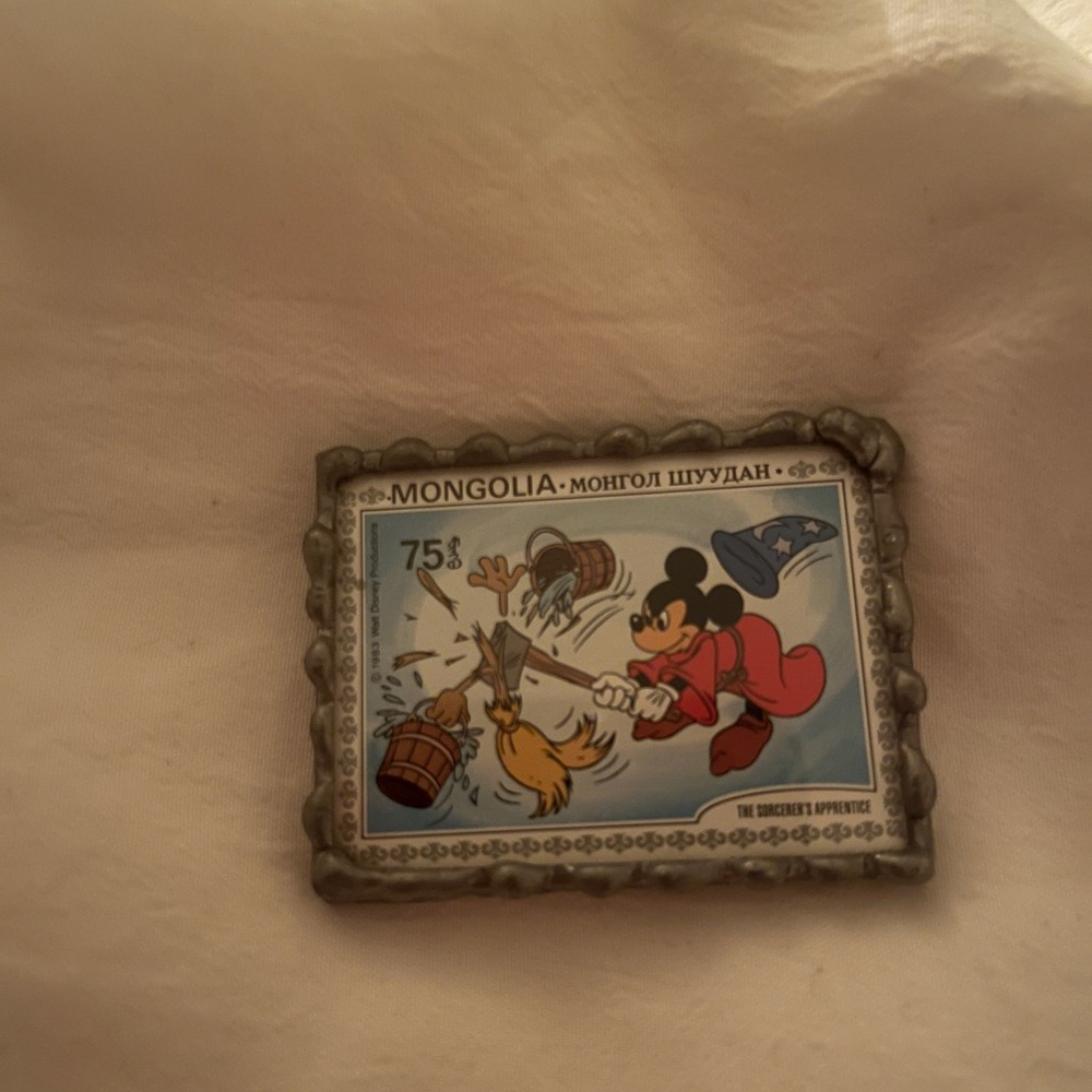 Mickey Mouse Postage Stamp Pin